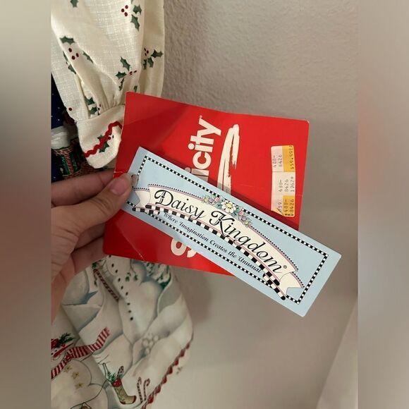 Vintage Daisy Kingdom Simplicity Christmas Winter Dress Sz 4 - Picture 11 of 16